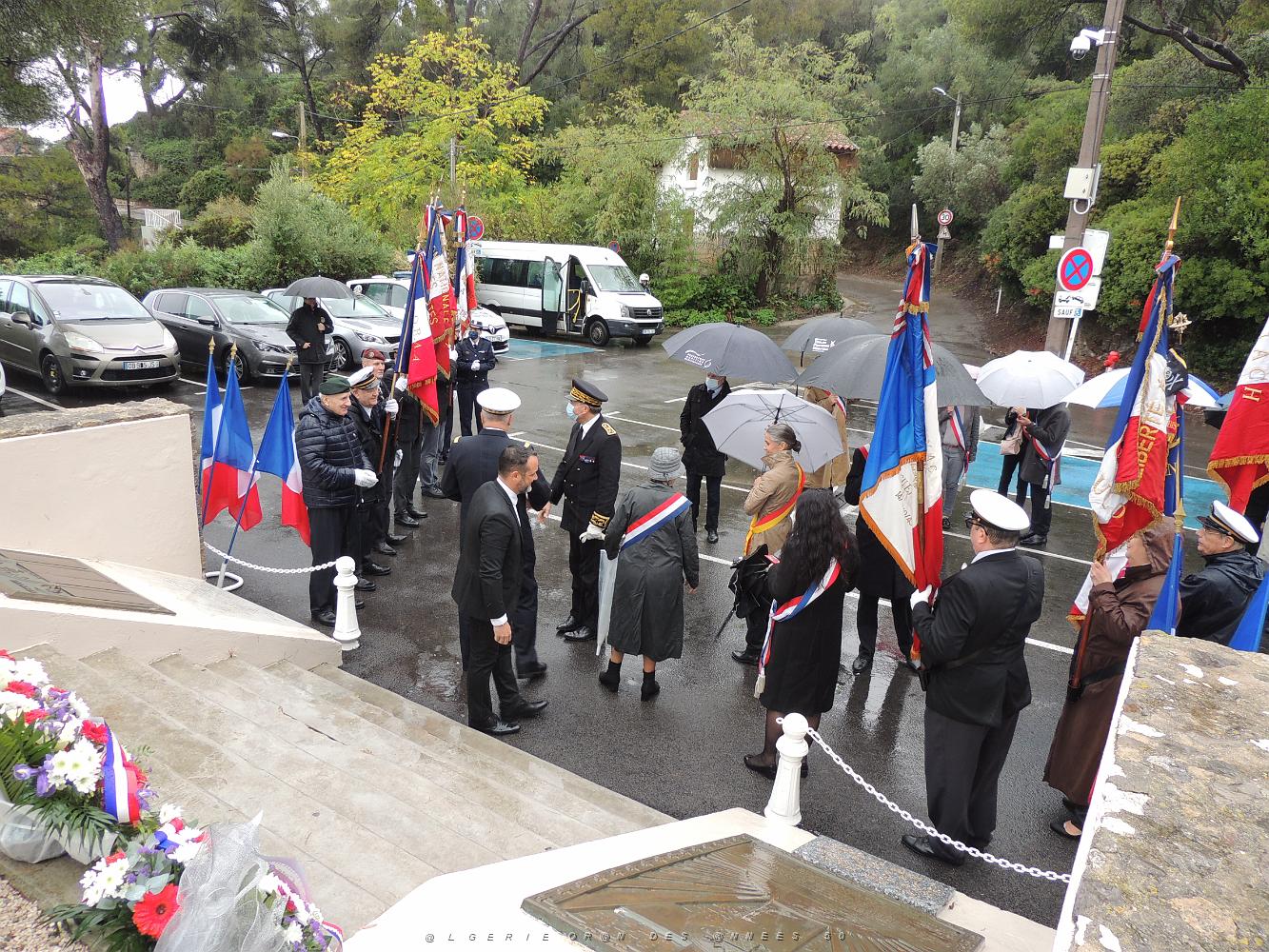 2021 11 01 TOULON - HOMMAGE AUX MARINS MORTS POUR LA FRANCE A MERS EL KEBIR EN 1940 (11).JPG -           